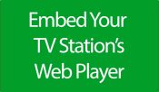 Embed Your TV Station's Web Player